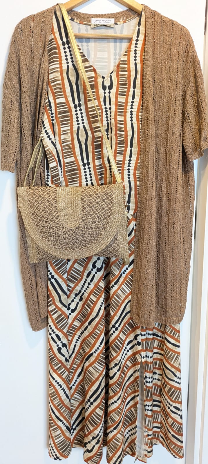 Vestido cortes. tallas M hasta 3XL - Imagen 2