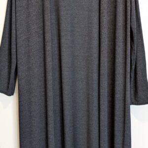 Chaqueta larga punto fino - Azul Marino